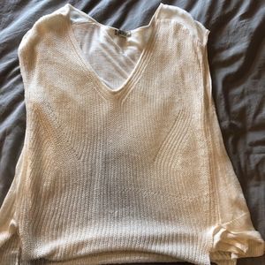 Lucky Brand Sweater Material V Neck